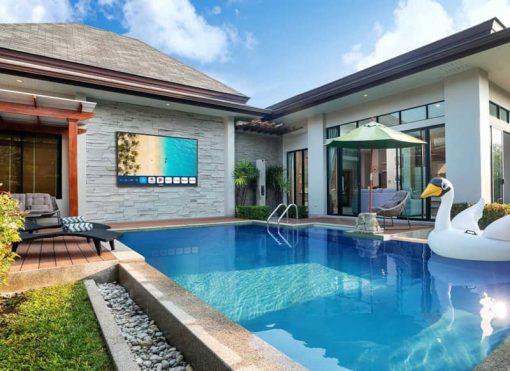 Peerless-AV 65" Neptune Partial Sun 4K UHD Outdoor Smart TV - Image 2