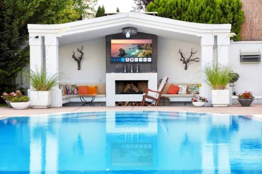 Peerless-AV 65" Neptune Partial Sun 4K UHD Outdoor Smart TV - Image 3