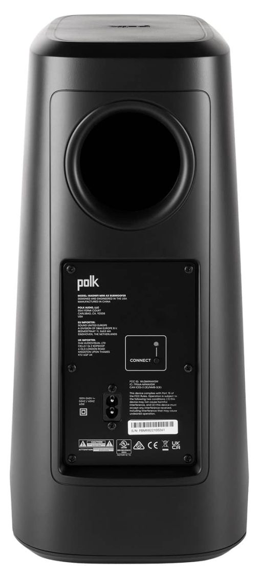Polk Audio MagniFi Mini AX Ultra-Compact Dolby Atmos & DTS:X Sound Bar With Wireless Subwoofer - Image 6