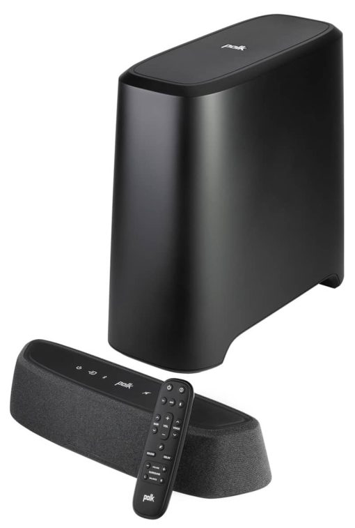 Polk Audio MagniFi Mini AX Ultra-Compact Dolby Atmos & DTS:X Sound Bar With Wireless Subwoofer