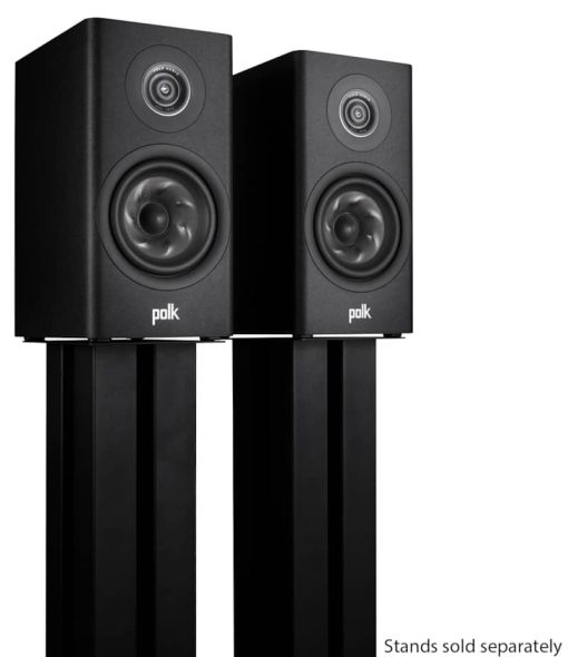 Polk Audio Reserve R100 Black Compact Bookshelf Speakers (Pair) - Image 3