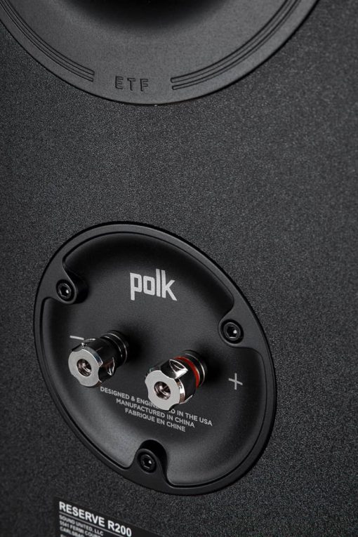 Polk Audio Reserve R200 Black Large Bookshelf Speakers (Pair) - Image 7