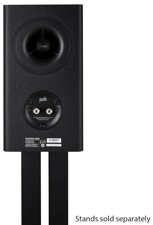 Polk Audio Reserve R200 Black Large Bookshelf Speakers (Pair) - Image 8