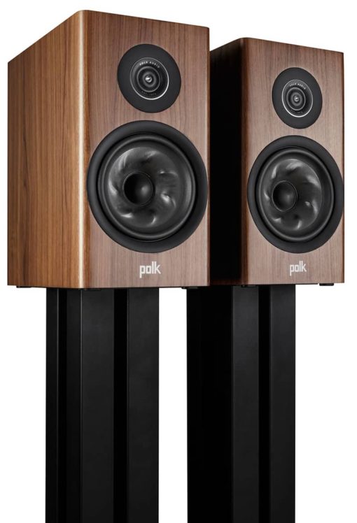 Polk Audio Reserve R200 Walnut Large Bookshelf Speakers (Pair) - Image 3