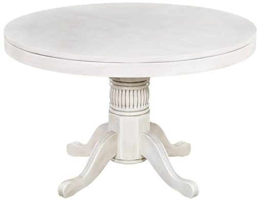 RAM Game Room 48" Antique White 2 In 1 Game Table - Image 2