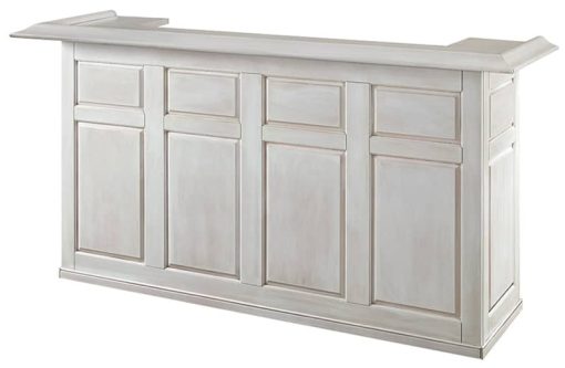 RAM Game Room 84" Antique White Dry Bar - Image 2