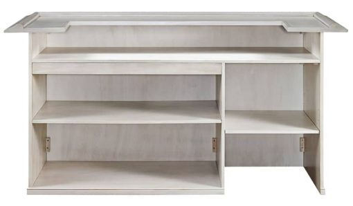 RAM Game Room 84" Antique White Dry Bar - Image 3