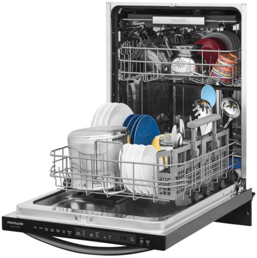 Frigidaire Gallery 24" Smudge-Proof Black Stainless Steel Built-In Dishwasher With EvenDry System - Image 8