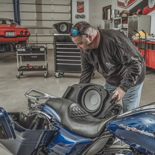 Rockford Fosgate 2014+ Harley-Davidson Dual 10" Saddlebag Subwoofer Kit - Image 6