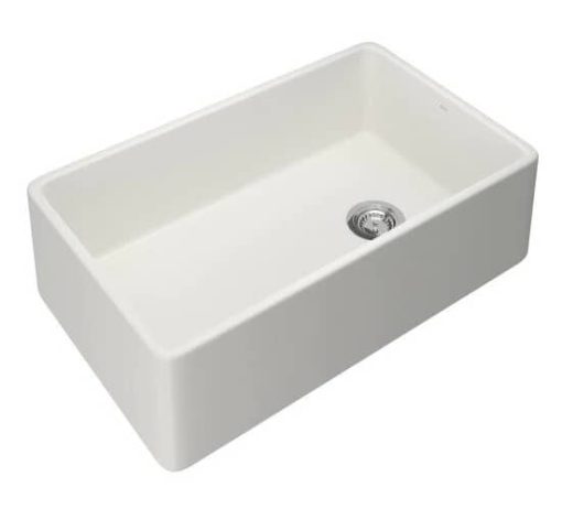 Rohl 32" Pergame Allia Fireclay Single Bowl Kitchen Sink