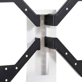 Salamander Designs Acadia XL White TV Mobile Stand - Image 5