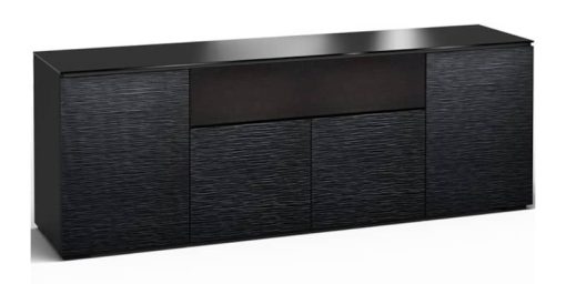 Salamander Designs Chameleon Collection Chicago 345 Black Oak A/V Cabinet