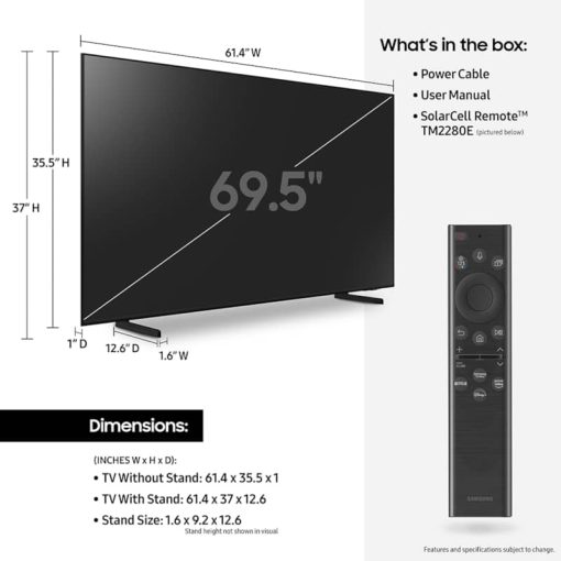 Samsung 70" Black Q60B QLED 4K UHD Smart TV (2022) - Image 10