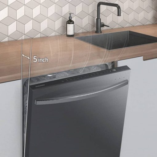 Samsung 24" Fingerprint Resistant Black Stainless Steel Smart Dishwasher With StormWash+ 44dBA - Image 11