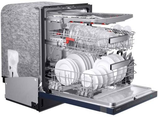 Samsung 24" Fingerprint Resistant Navy Steel LinearWash Dishwasher - Image 7