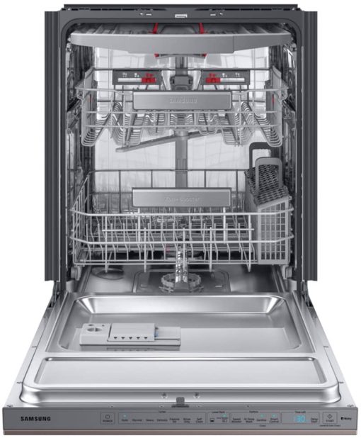Samsung 24" Fingerprint Resistant Tuscan Stainless Steel Smart Linear Wash 39 dBA Dishwasher - Image 2