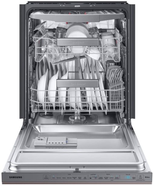 Samsung 24" Fingerprint Resistant Tuscan Stainless Steel Smart Linear Wash 39 dBA Dishwasher - Image 3