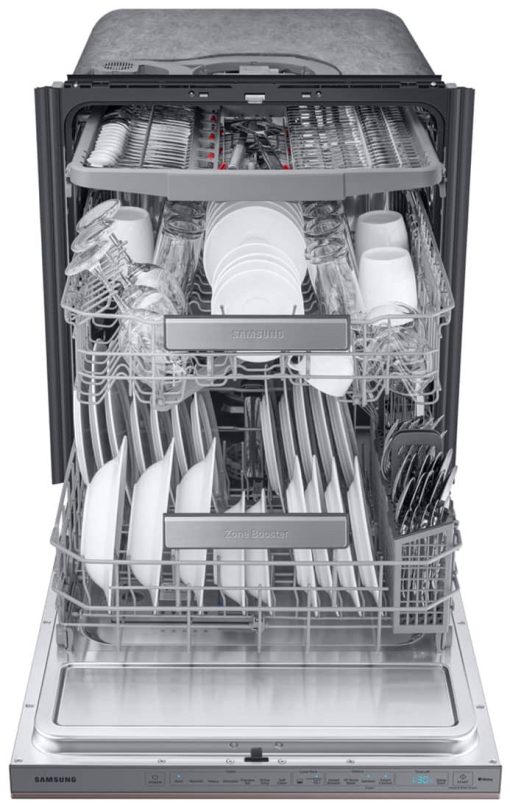 Samsung 24" Fingerprint Resistant Tuscan Stainless Steel Smart Linear Wash 39 dBA Dishwasher - Image 4