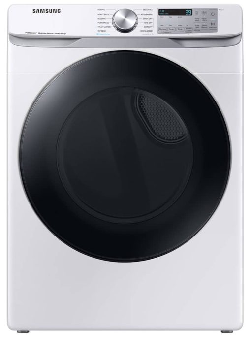 Samsung ADA 7.5 Cu. Ft. White Smart Electric Dryer With Steam Sanitize+