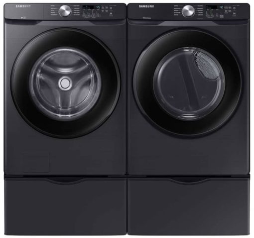 Samsung ADA 7.5 Cu. Ft. Fingerprint Resistant Black Stainless Steel Electric Dryer With Sensor Dry - Image 10