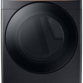 Samsung 7.5 Cu. Ft. Brushed Black AI Smart Dial Electric Dryer With Super Speed Dry And MultiControl