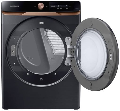 Samsung 7.5 Cu. Ft. Brushed Black AI Smart Dial Electric Dryer With Super Speed Dry And MultiControl - Image 2