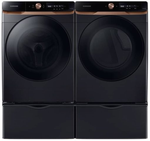 Samsung 7.5 Cu. Ft. Brushed Black AI Smart Dial Electric Dryer With Super Speed Dry And MultiControl - Image 8