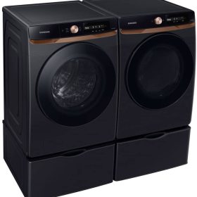Samsung 7.5 Cu. Ft. Brushed Black AI Smart Dial Electric Dryer With Super Speed Dry And MultiControl - Image 10