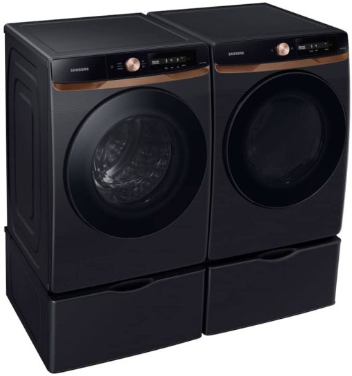 Samsung 7.5 Cu. Ft. Brushed Black AI Smart Dial Electric Dryer With Super Speed Dry And MultiControl - Image 10