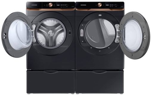 Samsung 7.5 Cu. Ft. Brushed Black AI Smart Dial Electric Dryer With Super Speed Dry And MultiControl - Image 9