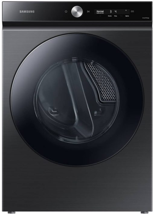 Samsung Bespoke 7.6 Cu. Ft. Brushed Black Ultra Capacity Electric Dryer With Super Speed Dry And AI Smart Dial