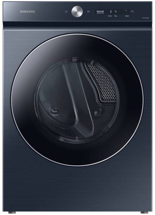 Samsung Bespoke 7.6 Cu. Ft. Brushed Navy Ultra Capacity Electric Dryer With AI Optimal Dry And Super Speed Dry