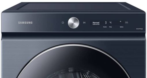 Samsung Bespoke 7.6 Cu. Ft. Brushed Navy Ultra Capacity Electric Dryer With AI Optimal Dry And Super Speed Dry - Image 5
