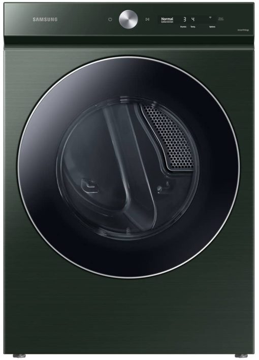 Samsung Bespoke 7.6 Cu. Ft. Forest Green Ultra Capacity Electric Dryer With AI Optimal Dry And Super Speed Dry