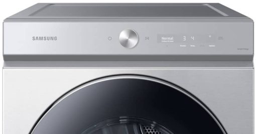 Samsung Bespoke 7.6 Cu. Ft. Silver Steel Ultra Capacity Electric Dryer With AI Optimal Dry And Super Speed Dry - Image 5