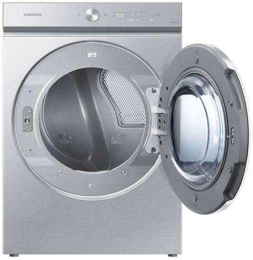 Samsung Bespoke 7.6 Cu. Ft. Silver Steel Ultra Capacity Electric Dryer With AI Optimal Dry And Super Speed Dry - Image 2