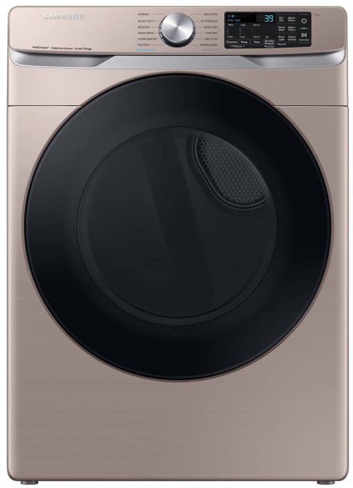 Samsung ADA 7.5 Cu. Ft. Champagne Smart Gas Dryer With Steam Sanitize+