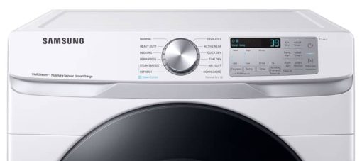 Samsung ADA 7.5 Cu. Ft. White Smart Gas Dryer With Steam Sanitize+ - Image 5