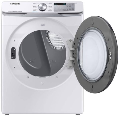 Samsung ADA 7.5 Cu. Ft. White Smart Gas Dryer With Steam Sanitize+ - Image 2