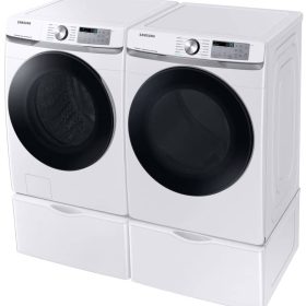 Samsung ADA 7.5 Cu. Ft. White Smart Gas Dryer With Steam Sanitize+ - Image 12