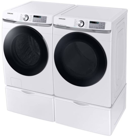 Samsung ADA 7.5 Cu. Ft. White Smart Gas Dryer With Steam Sanitize+ - Image 12