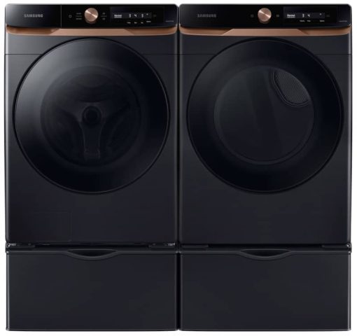 Samsung 7.5 Cu. Ft. Brushed Black AI Smart Dial Gas Dryer With Super Speed Dry And MultiControl - Image 8
