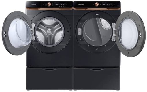 Samsung 7.5 Cu. Ft. Brushed Black AI Smart Dial Gas Dryer With Super Speed Dry And MultiControl - Image 9