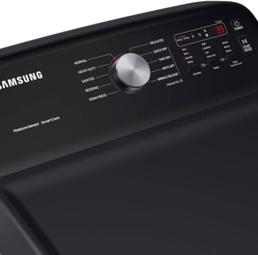 Samsung 7.4 Cu. Ft. Brushed Black Gas Dryer With Sensor Dry - Image 5