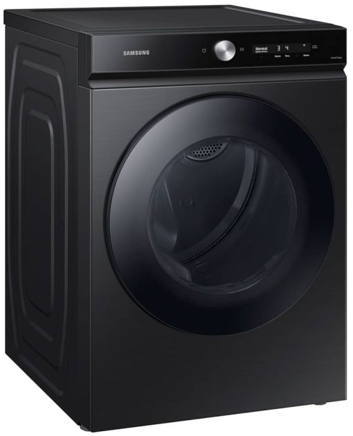 Samsung Bespoke 7.6 Cu. Ft. Brushed Black Ultra Capacity Gas Dryer With Super Speed Dry And AI Smart Dial - Image 3