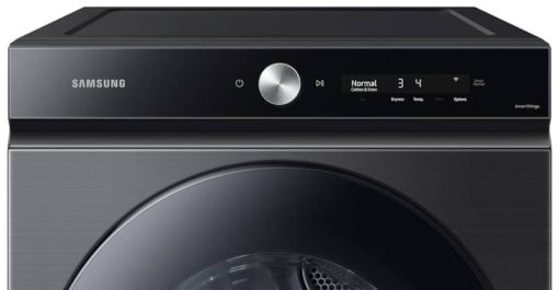 Samsung Bespoke 7.6 Cu. Ft. Brushed Black Ultra Capacity Gas Dryer With Super Speed Dry And AI Smart Dial - Image 5