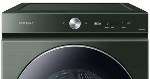 Samsung Bespoke 7.6 Cu. Ft. Forest Green Ultra Capacity Gas Dryer With AI Optimal Dry And Super Speed Dry - Image 5