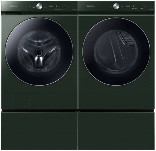 Samsung Bespoke 7.6 Cu. Ft. Forest Green Ultra Capacity Gas Dryer With AI Optimal Dry And Super Speed Dry - Image 8