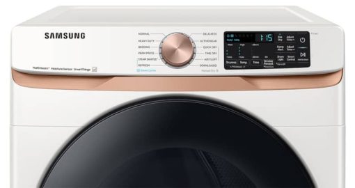 Samsung ADA 7.5 Cu. Ft. Ivory Smart Electric Dryer With Steam Sanitize+ & Sensor Dry - Image 5