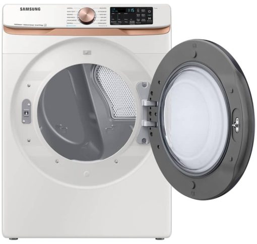 Samsung ADA 7.5 Cu. Ft. Ivory Smart Electric Dryer With Steam Sanitize+ & Sensor Dry - Image 2